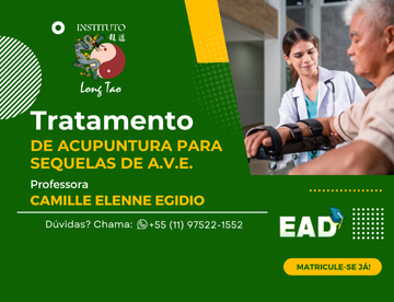 Palestra sobre Tratamento de Acupuntura para Sequelas de AVE