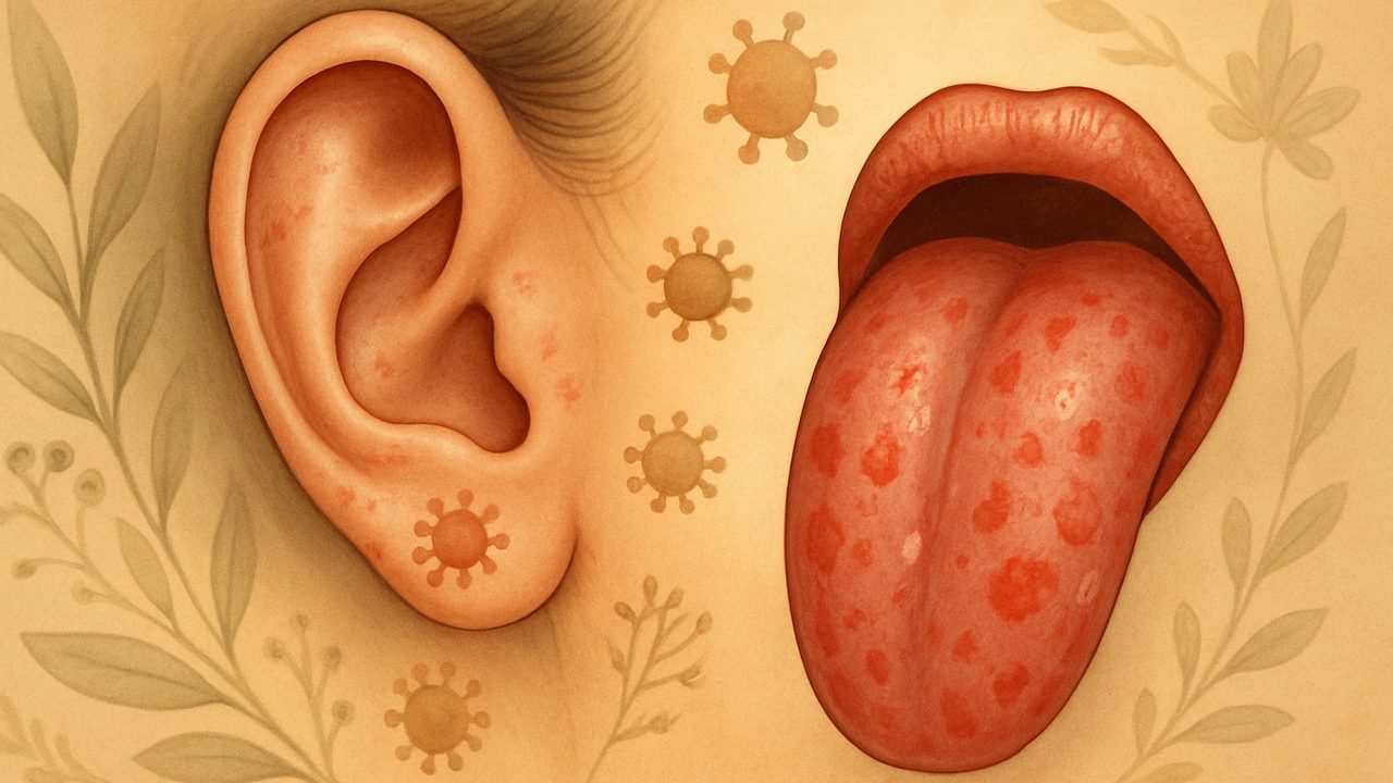 Auriculoterapia Francesa, Diagnóstico da Covid-19 com alterações na orelha e reflexos no aspecto da língua